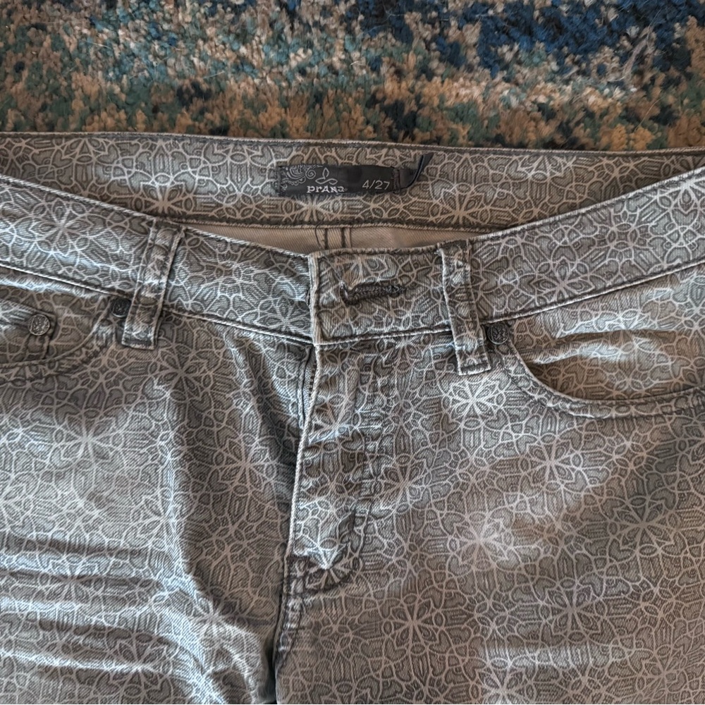 Prana floral pattern pants